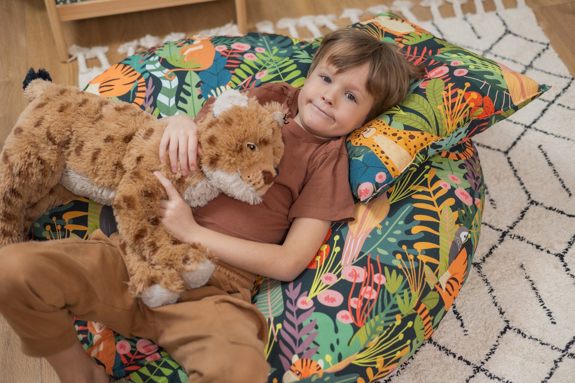 Large Cocoon Hammock "Jungle Adventure"