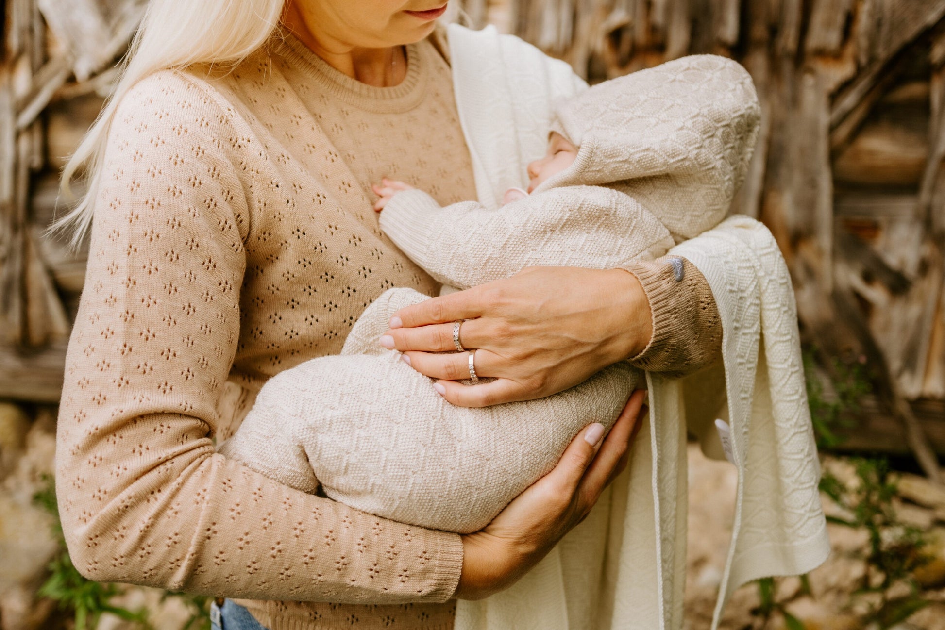 Delight in the Comfort of the Merino Wool Newborn Gift Set by Wool In Love at www.brixbailey.com