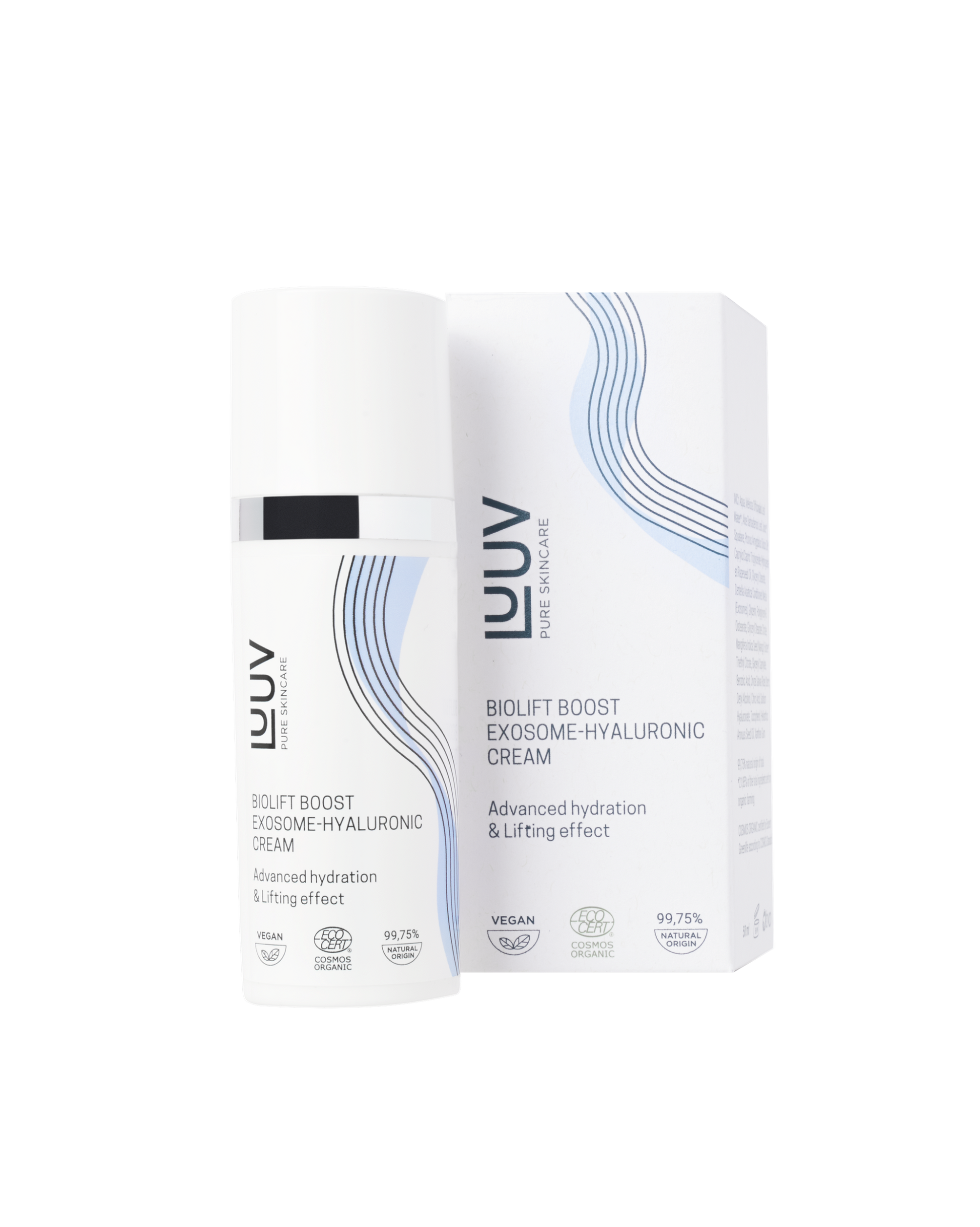 Exosome-Hyaluronic Cream – Youthful, Hydrated & Organic Skincare by LUUV at www.brixbailey.com