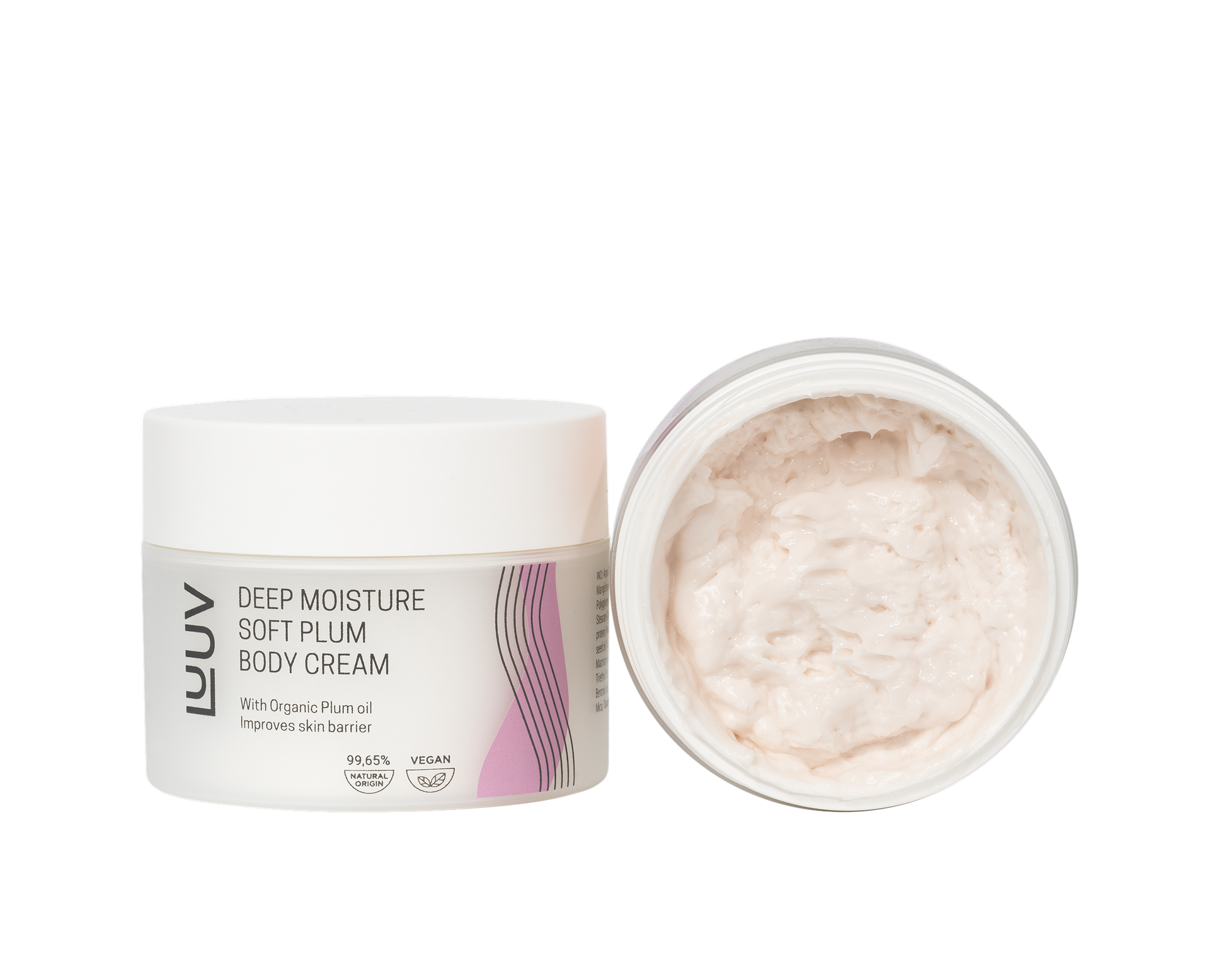 Foamy Plum Cream – Nourishing, Fast-Absorbing & Vegan by LUUV at www.brixbailey.com