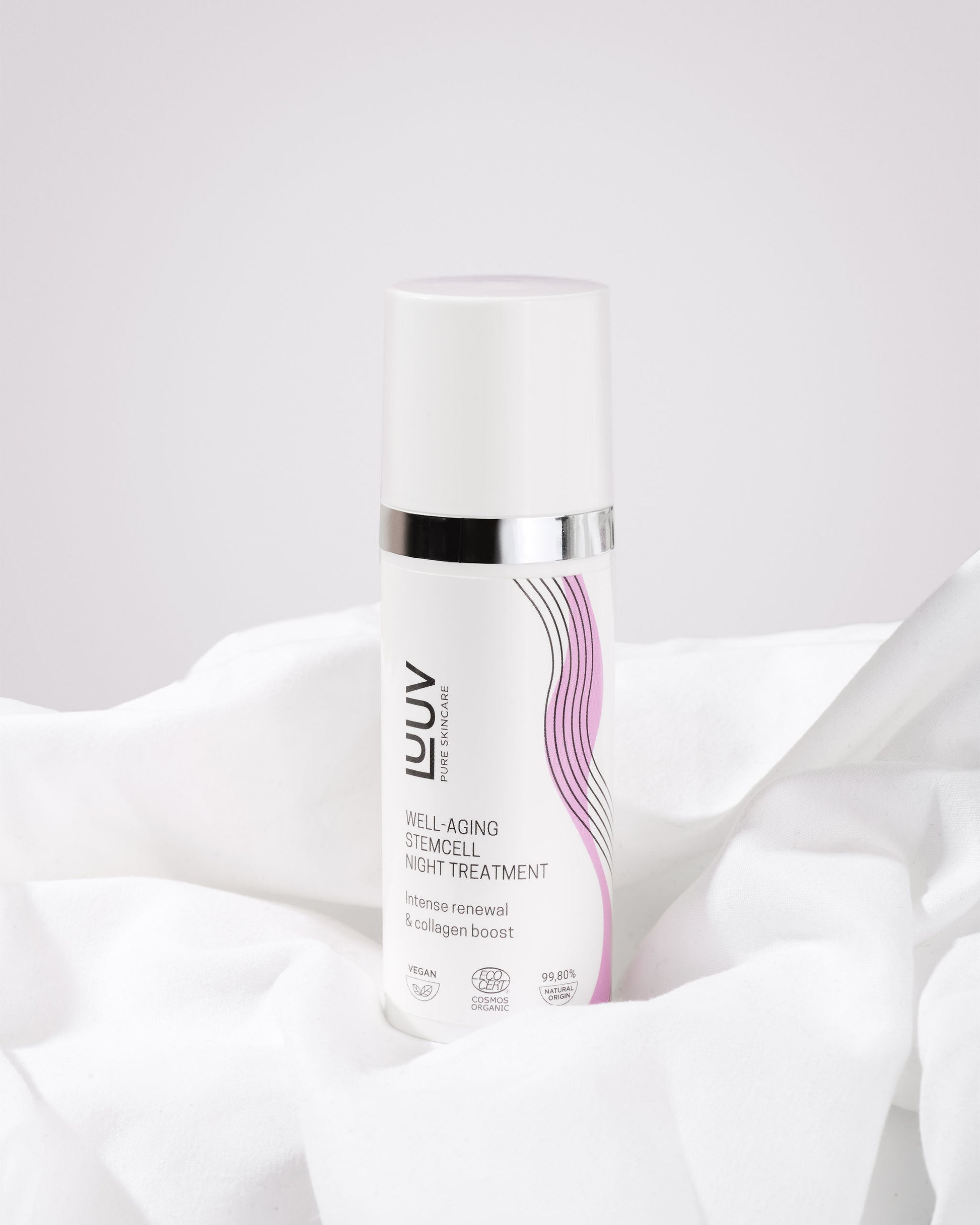 StemCell Night Treatment – Collagen Boost & Deep Hydration by LUUV at www.brixbailey.com