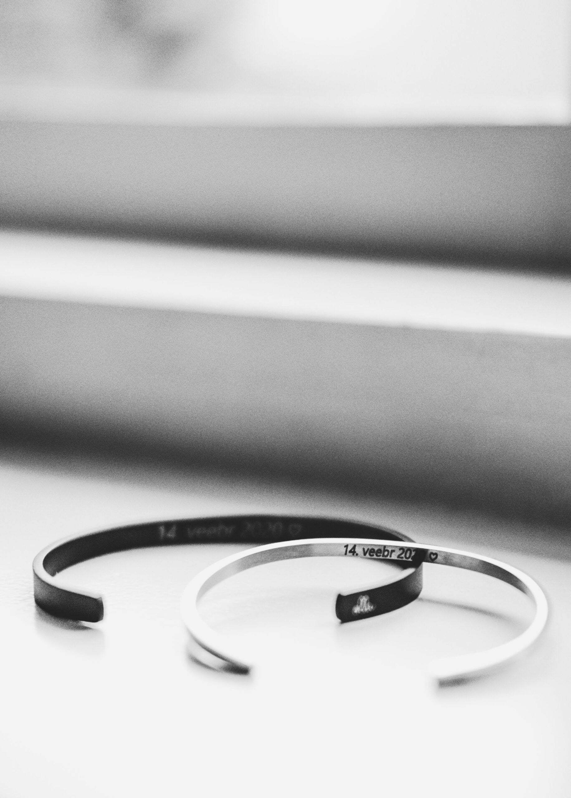 Customizable Matte Black Bracelet – Durable & Engraved by Olla at www.brixbailey.com