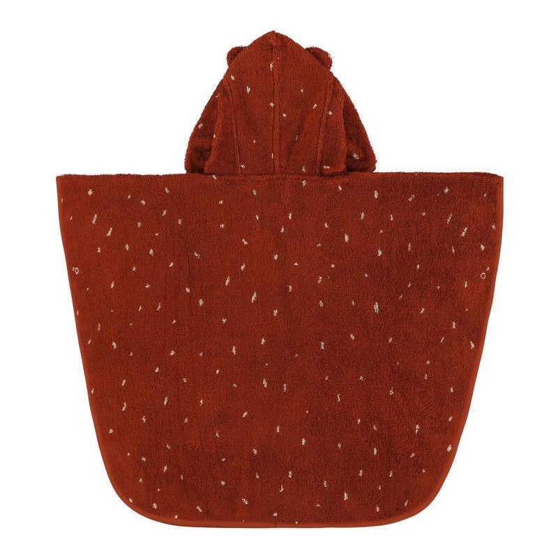 Organic Cotton Animal Hooded Poncho for Kids – Soft & Fun by Trixie Baby at brixbailey.com