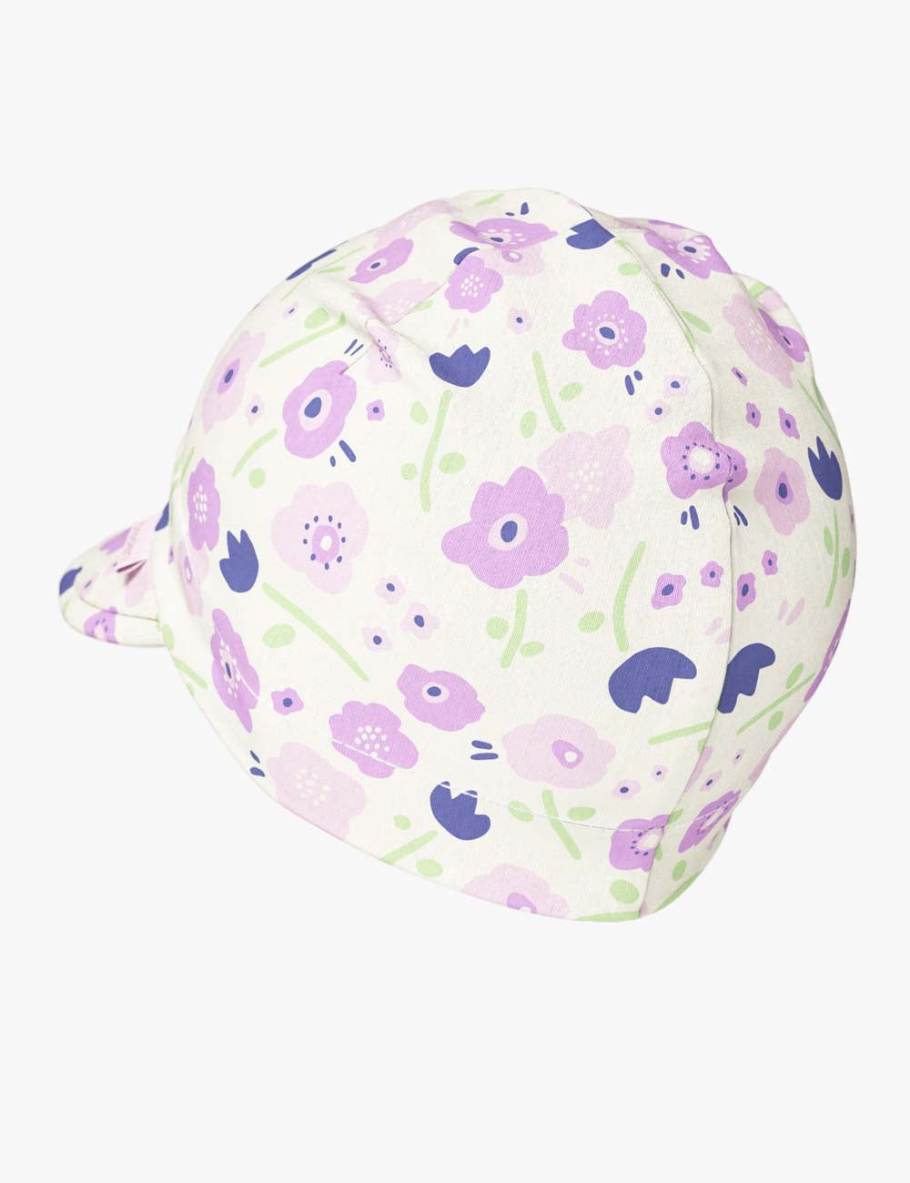 Peaked Summer Hat For Kids SUN - Summer Flowers