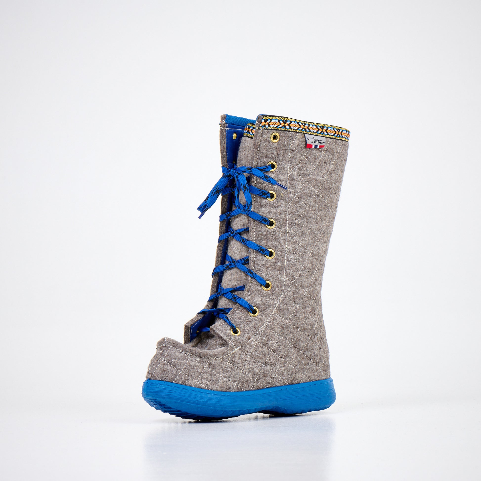 Norwegian Felted Wool Boots – Warm, Non-Slip, Unisex Design by Nesna Lobben at www.brixbailey.com