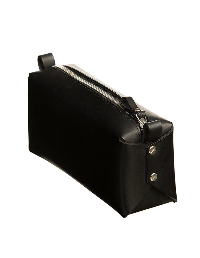 Big Dreamer Leather Makeup Bag – Sustainable & Handcrafted by Stella Soomlais at brixbailey.com