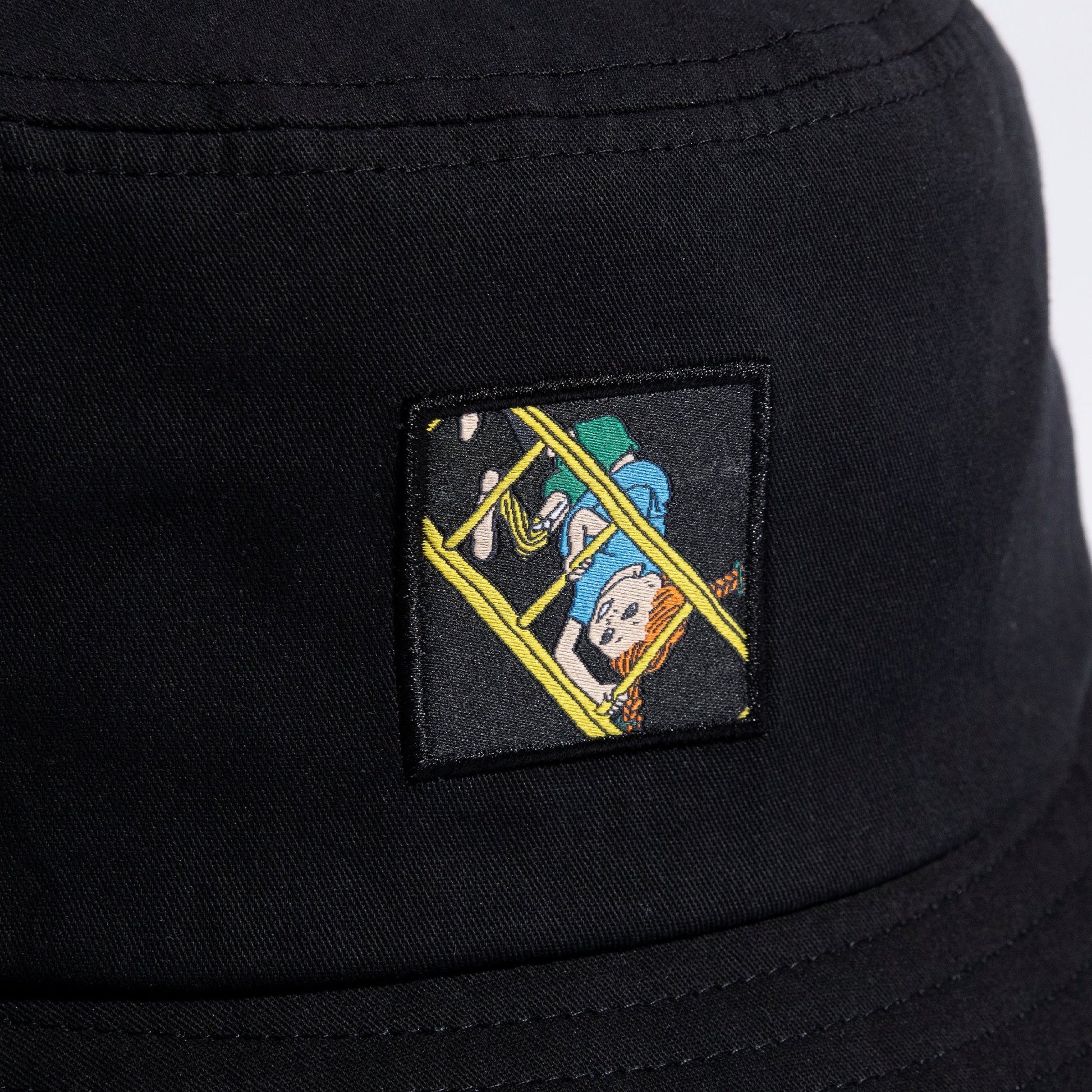 Pippi Longstocking Bucket Hat - Black