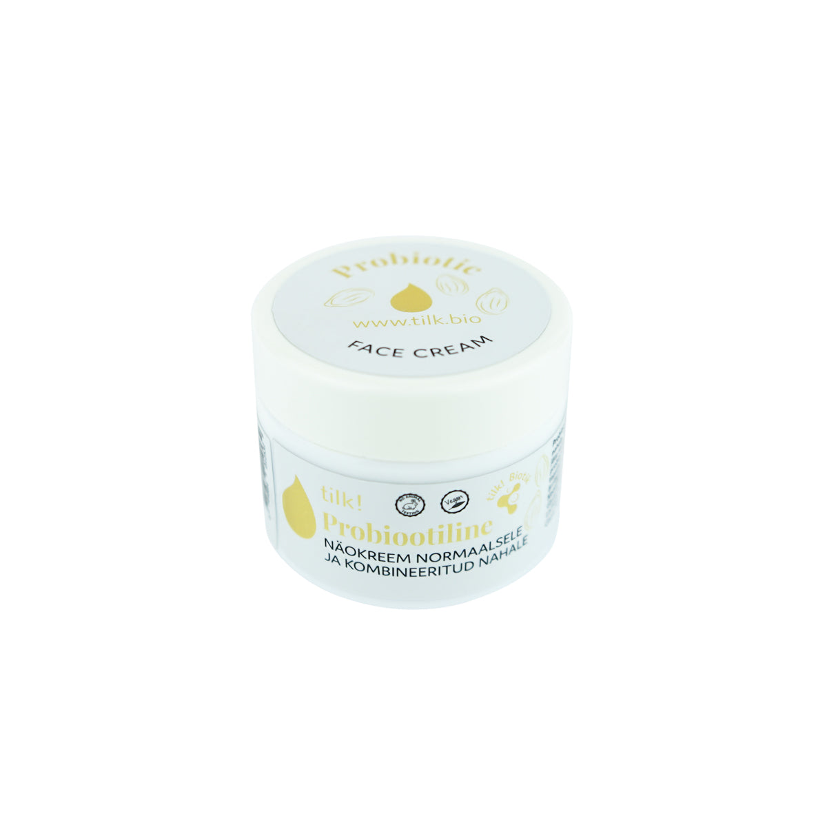 Probiotic Face Cream – Balances & Renews Skin, Vegan, Natural Oils by Tilk! at www.brixbailey.com