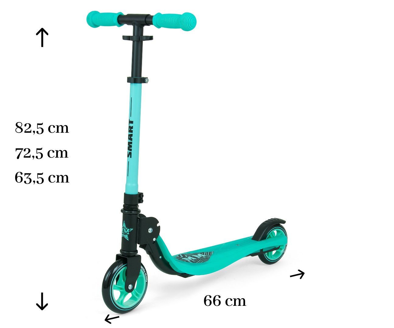 Explore Adventures with the SMRAT Stylish Scooter - Perfect for Kids Aged 4+ by Milly Mally at www.brixbailey.com