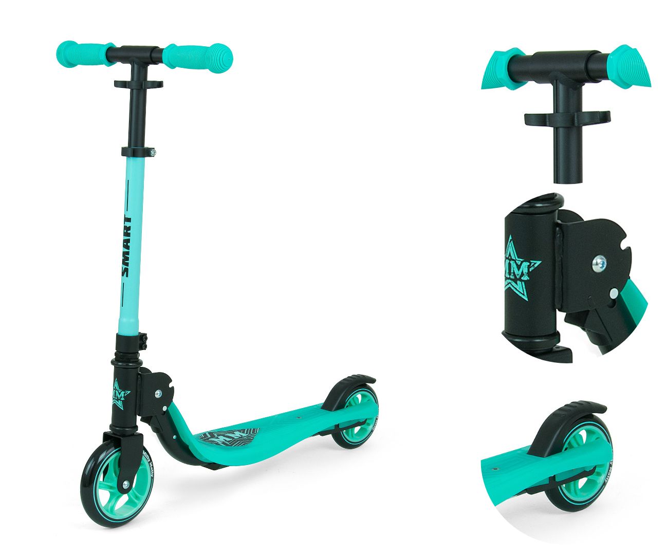 Explore Adventures with the SMRAT Stylish Scooter - Perfect for Kids Aged 4+ by Milly Mally at www.brixbailey.com