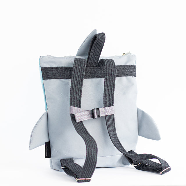 SHARK Kids Backpack - Fun & Sturdy for Outdoor Adventures by Muni at www.brixbailey.com
