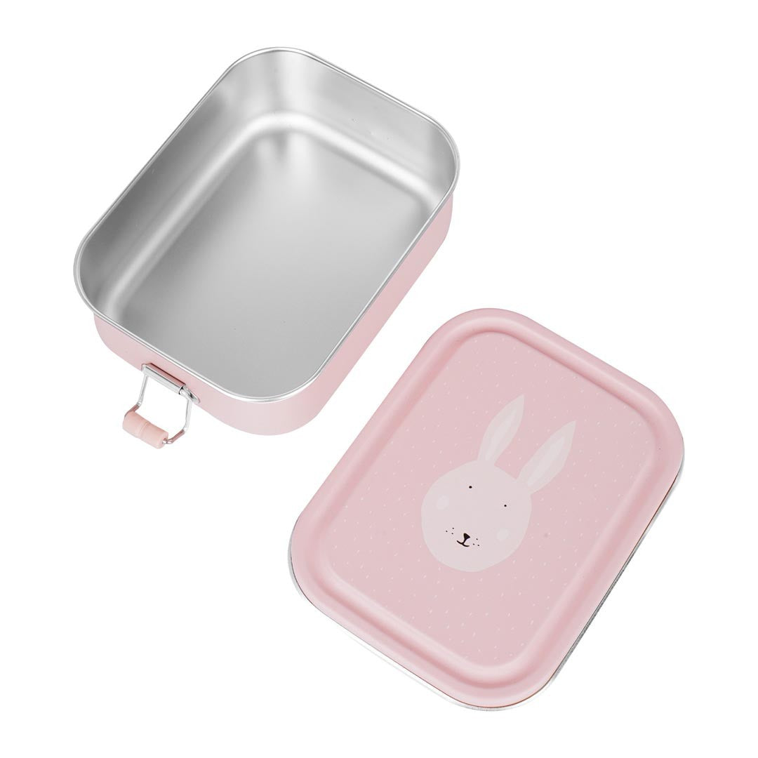 Enjoy Lunchtime Adventures with the Animal Friends Stainless Steel Lunch Box by Trixie Baby at www.brixbailey.com