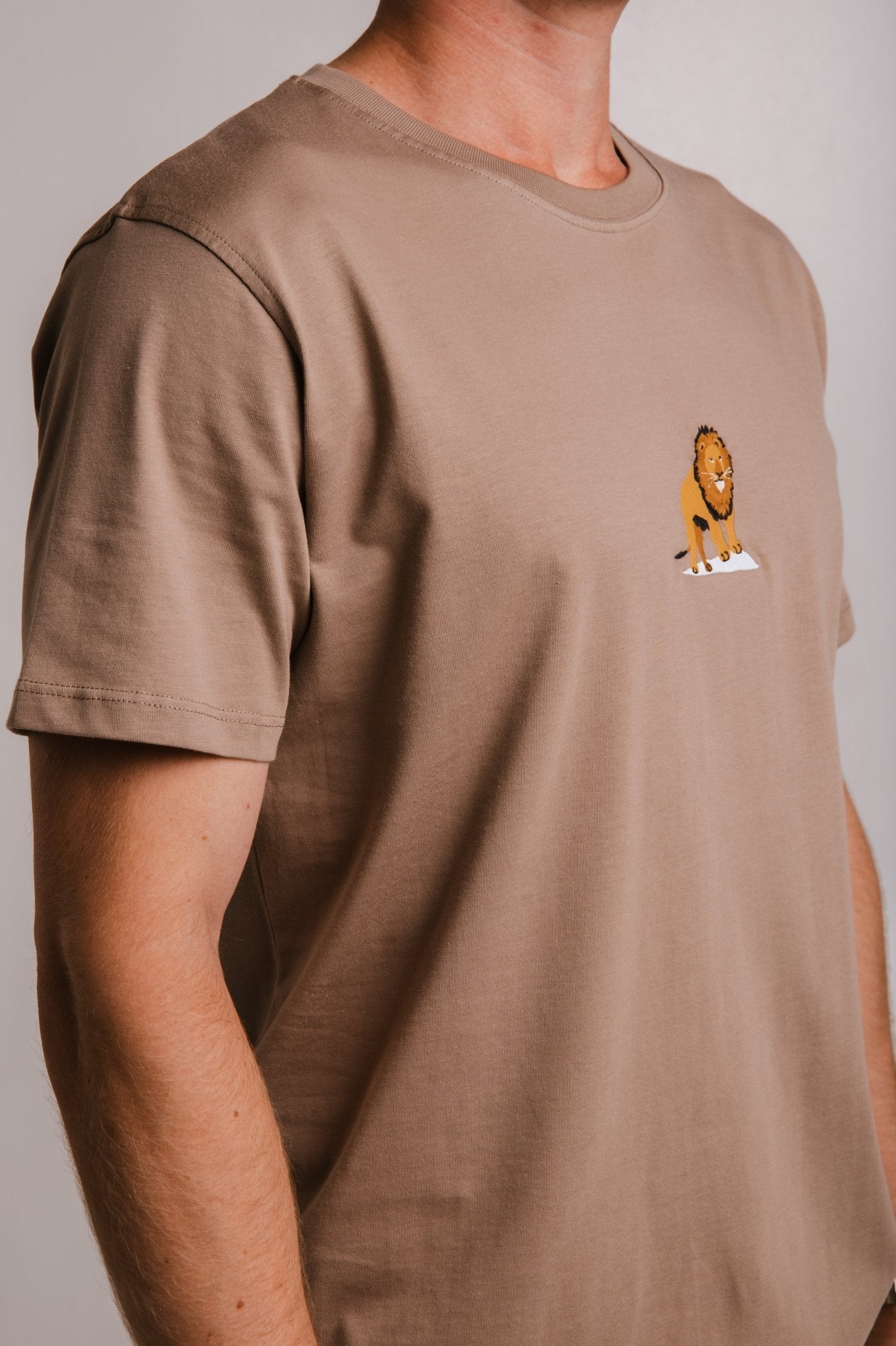 Unisex Embroidered Cotton T-Shirt – Light, Regular Fit by Sossu at www.brixbailey.com
