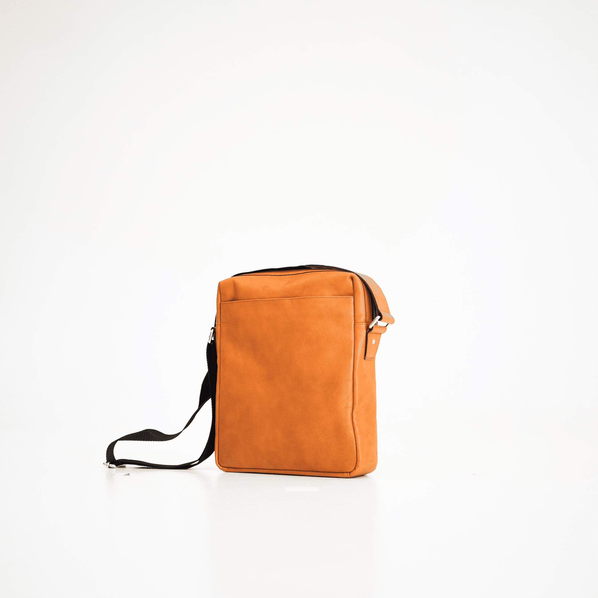 Cognac Brown Leather Shoulder Bag No. 38 – Handmade in Estonia by Papillon at www.brixbailey.com