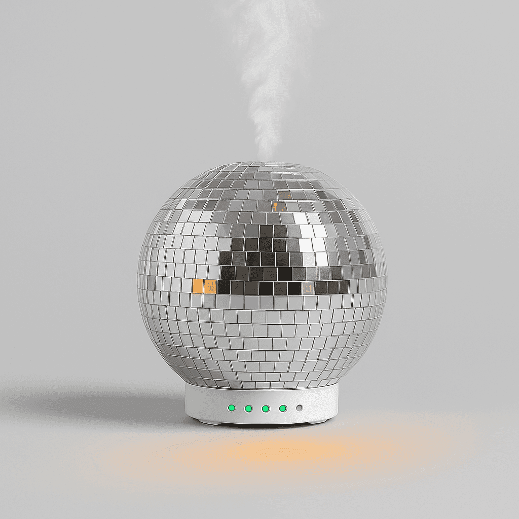 The Rotating Disco Ball Diffuser