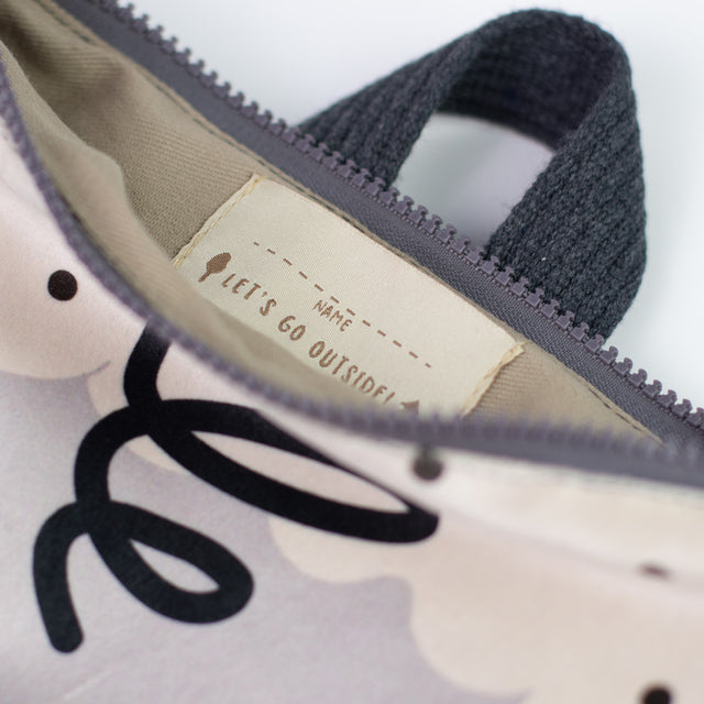 Sheep-Inspired Kids Backpack – Fun & Practical for Hiking by Muni at www.brixbailey.com