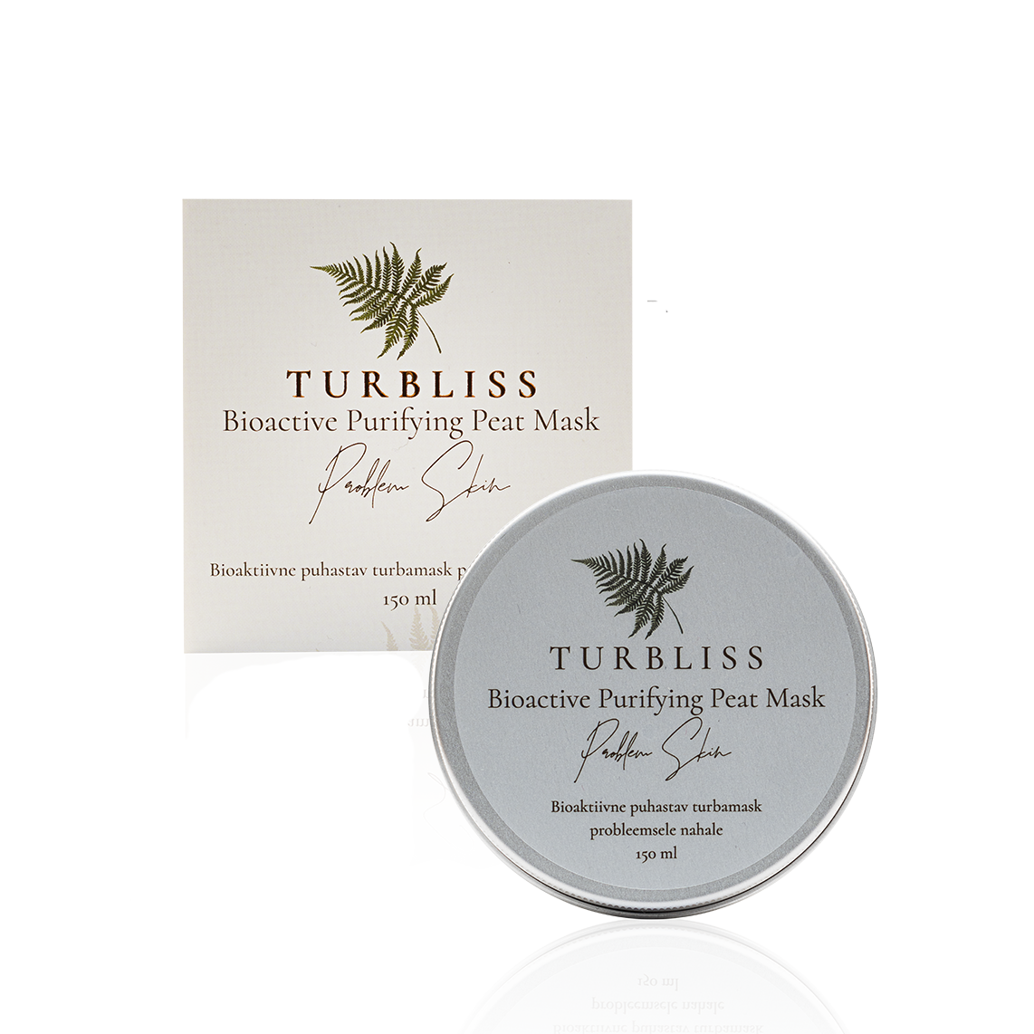 Bioactive Peat Mask for Acne & Sensitive Skin – Deep Cleansing & Soothing by Turbliss at www.brixbailey.com