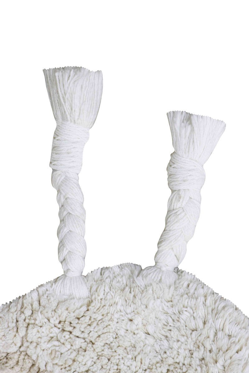 Enchanted Garden Snail-Shaped Rug - Eco-Friendly & Handcrafted by Lorena Canals by Lorena Canals at www.brixbailey.com