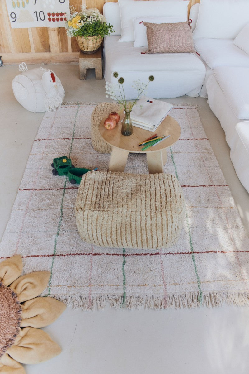 Washable Rug Colorful Lines, 140 x 200 cm