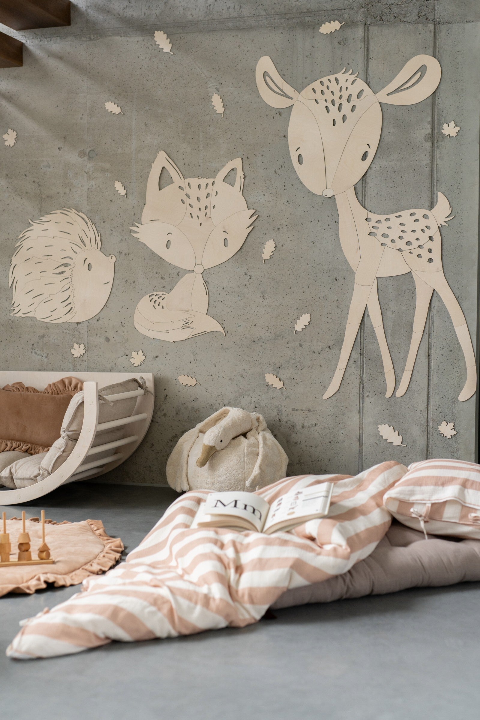 Baby bedding cushions and throws from independent brands – curated at Sostter