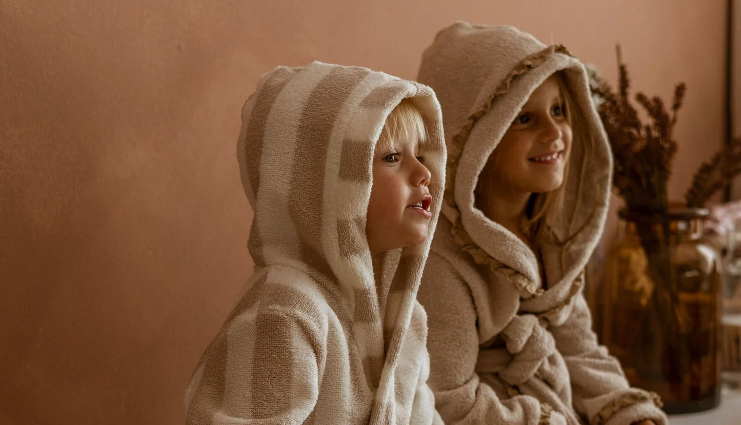 Baby and lkids bath robes, cosmetics from independent brands at Sostter