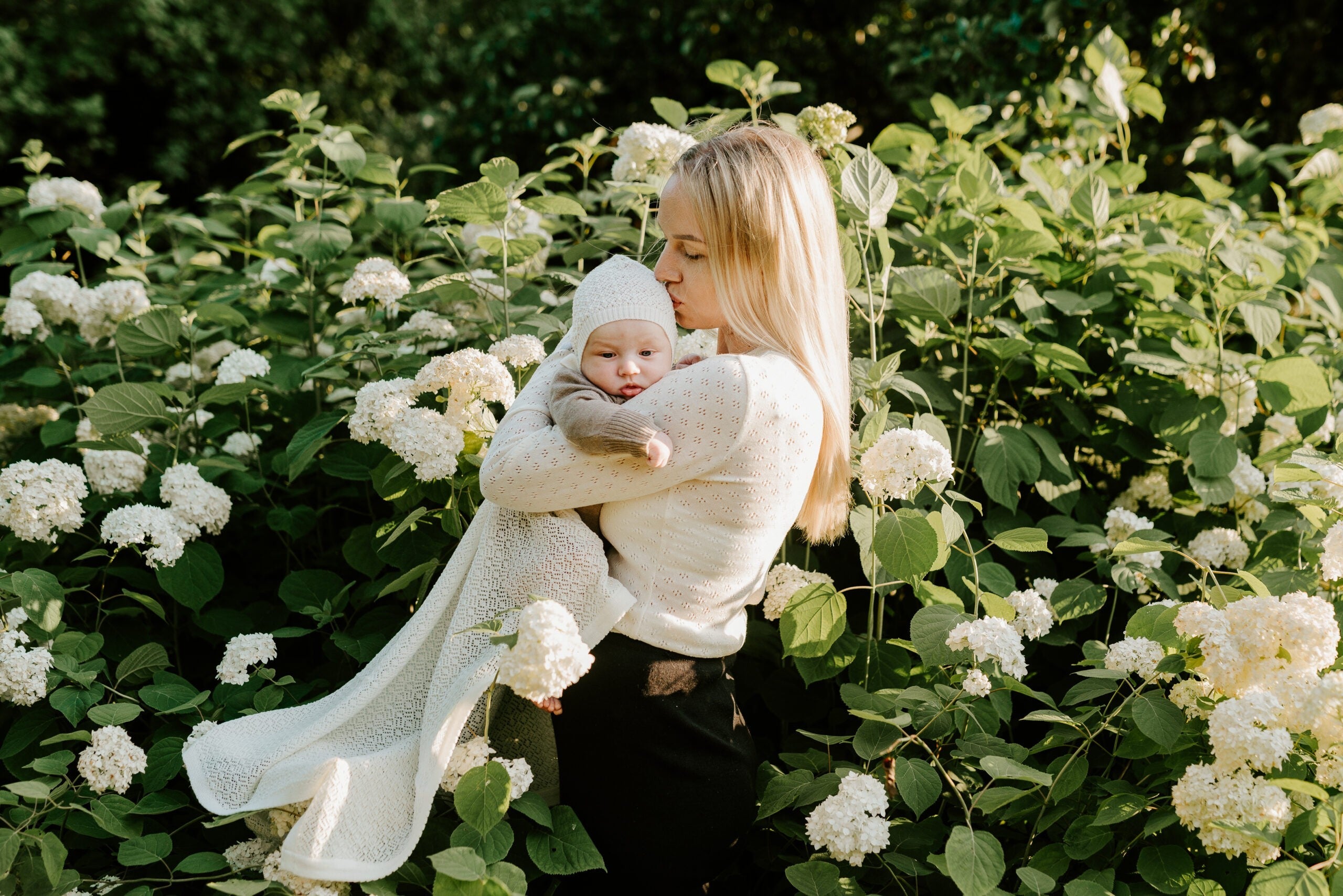 Wool in Love organic merino wool babywear - bonnets, bodysuits, leggings and sleeping bags for newborns, babies and toddlers at Sostter