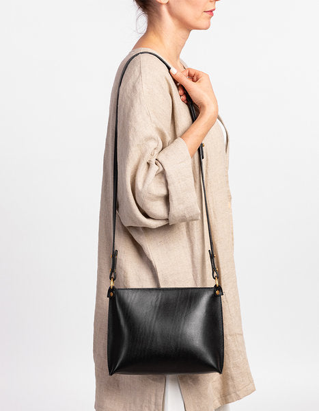 Stella Soomlais handcrafted leather bag showcasing timeless design and sustainable craftsmanship, available at Sostter.