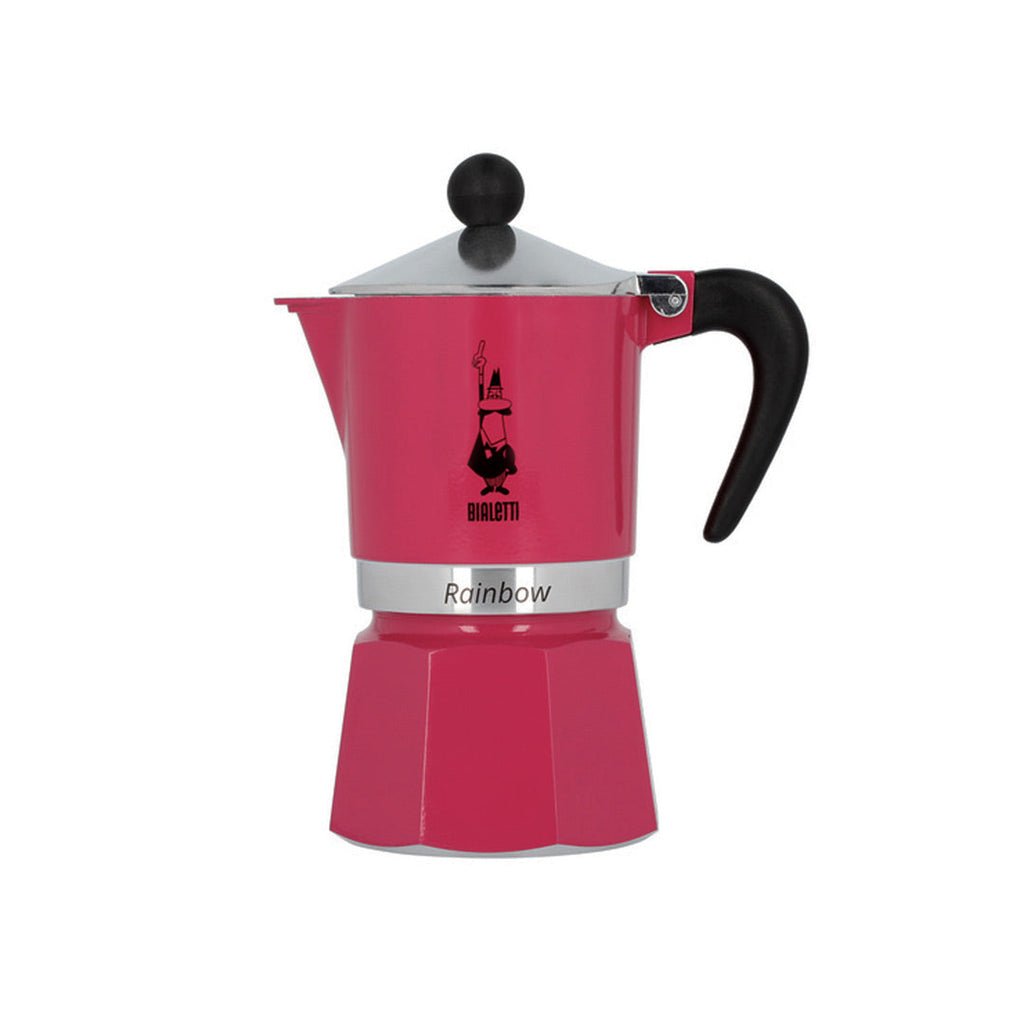 Rainbow Aluminium Stovetop Coffee Maker