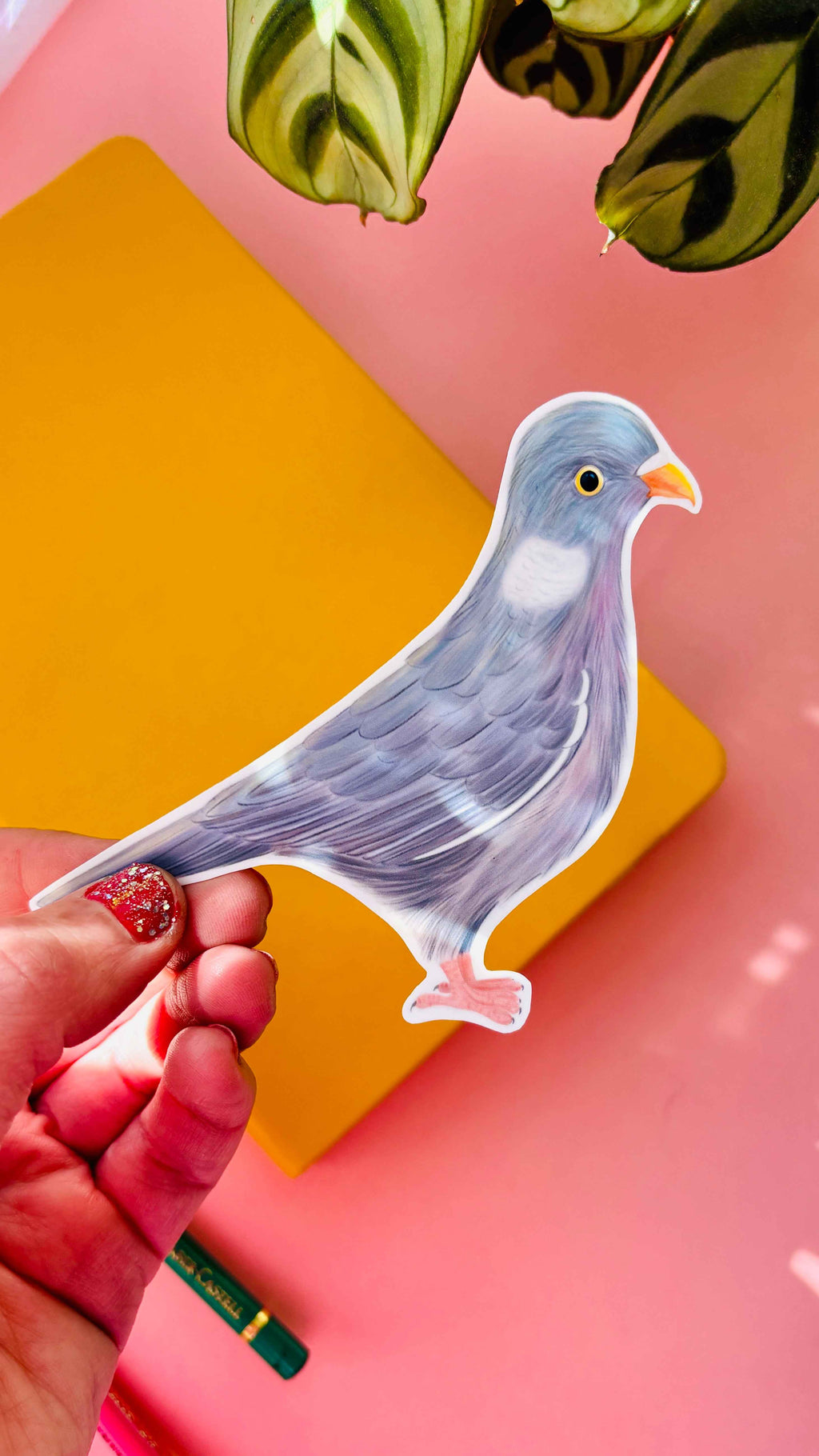 Garden Birds 10cm Vinyl Stickers: Nature Inspired Waterproof Decals