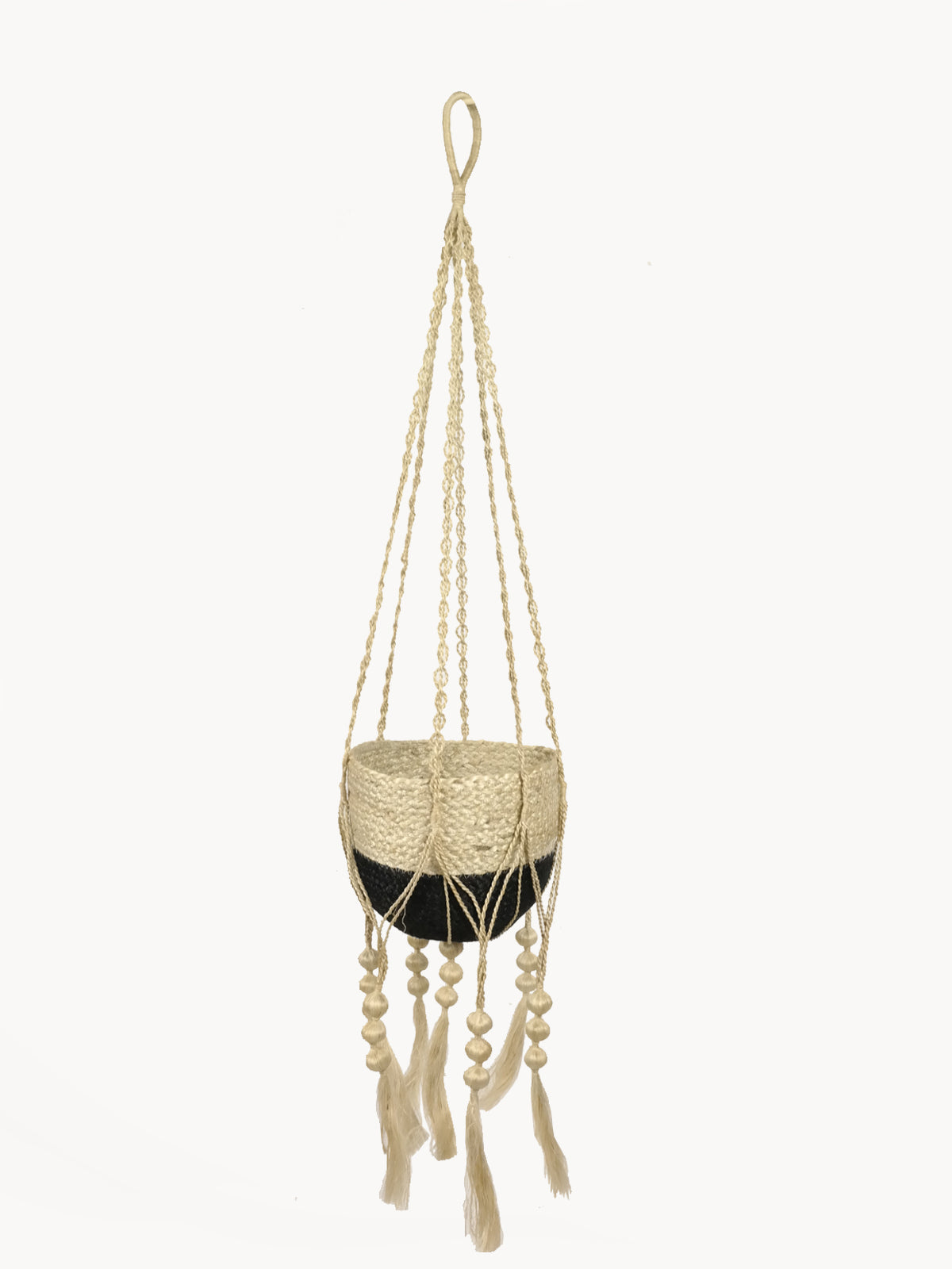 Natural Jute Plant Hanger Fiora
