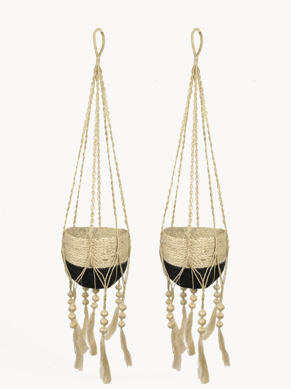 Natural Jute Plant Hanger Fiora