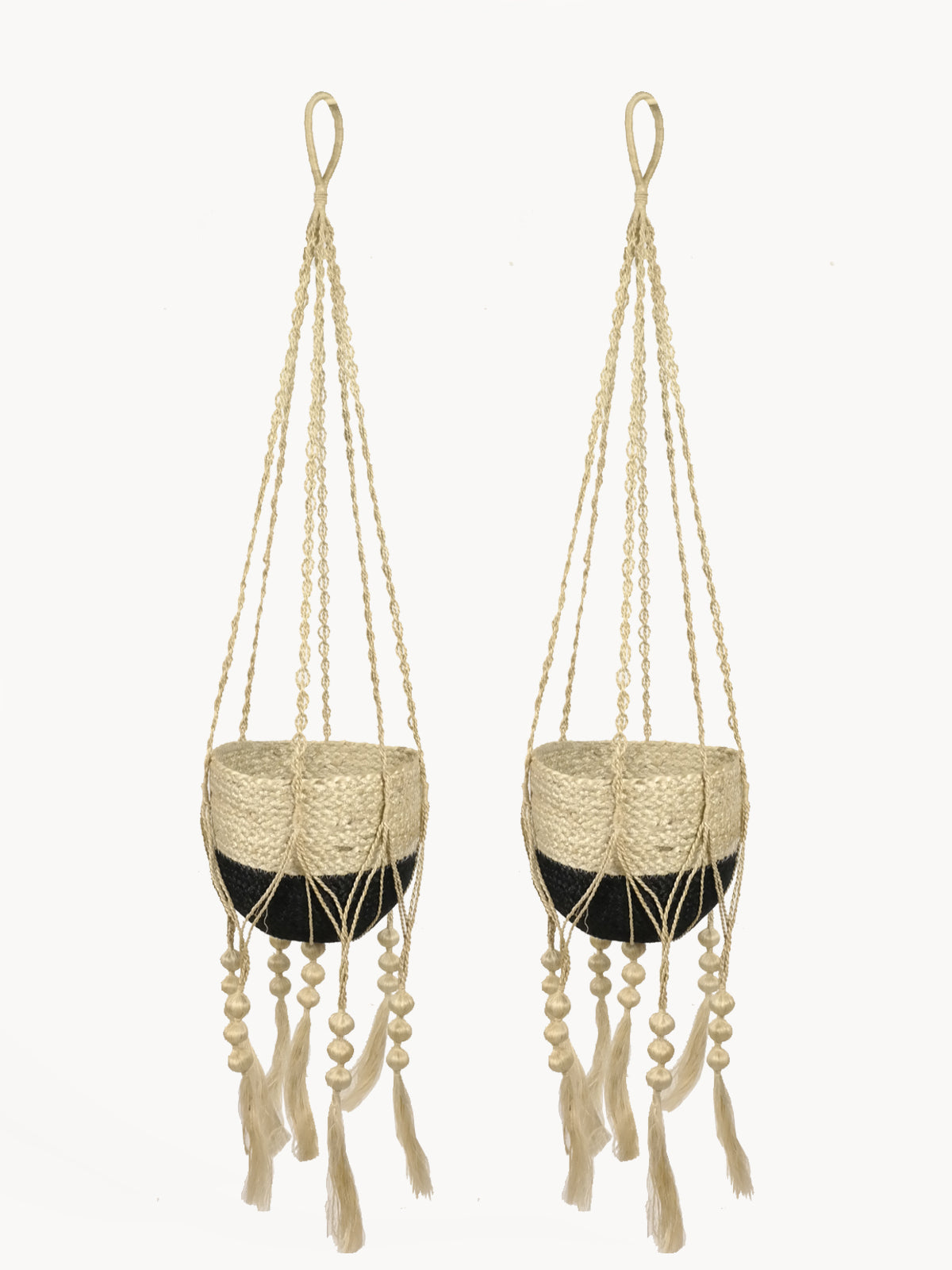 Natural Jute Plant Hanger Fiora