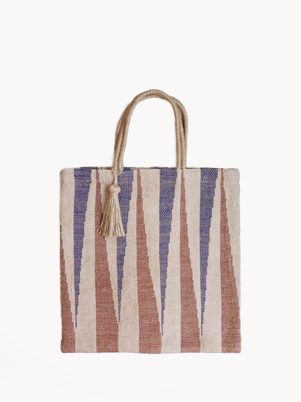 Maja Handwoven Jute Tote Bag