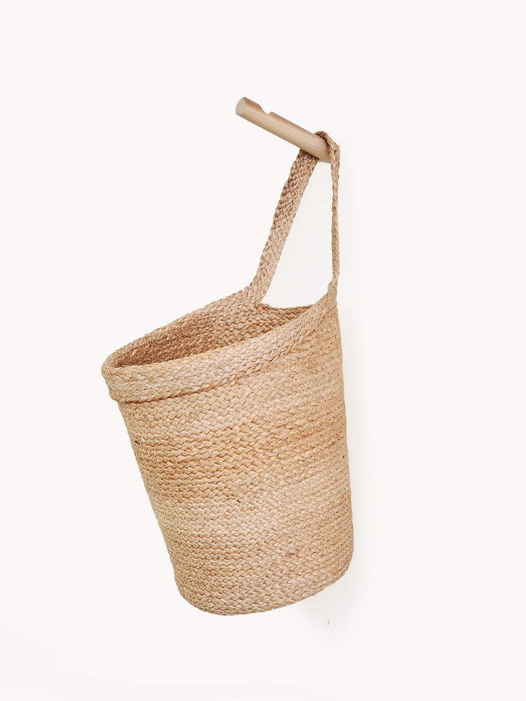 Kata Wall Hanging Basket in Natural Jute