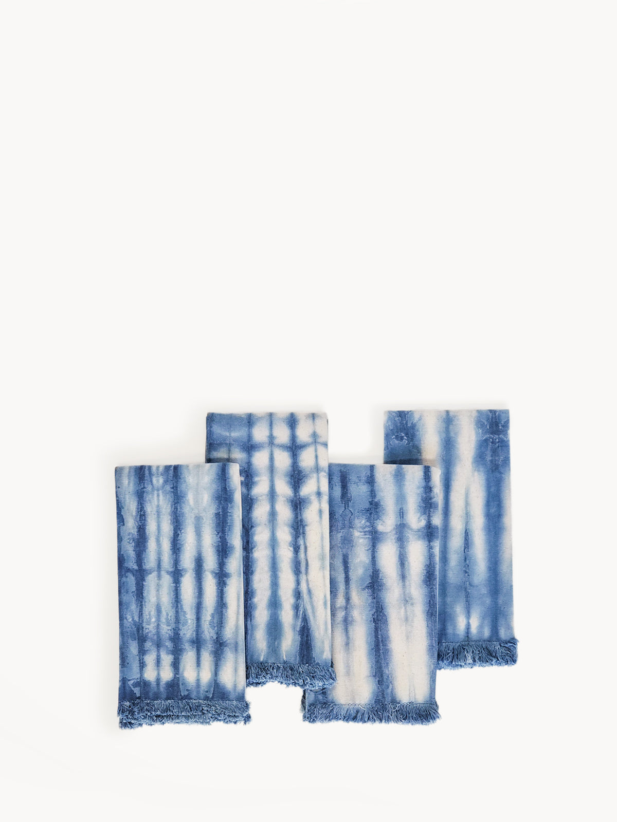 Tie Dye Cotton Napkin Indigo Blue Set of 4