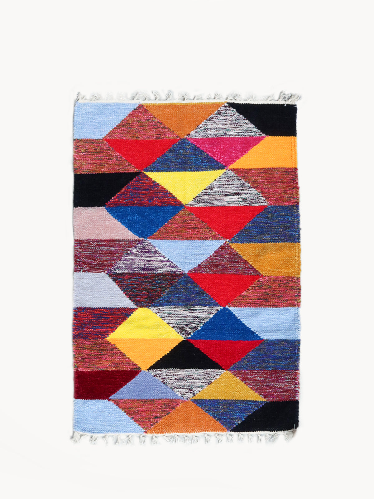 Rana Hand Loomed Floor Mat in Recycled Chenille