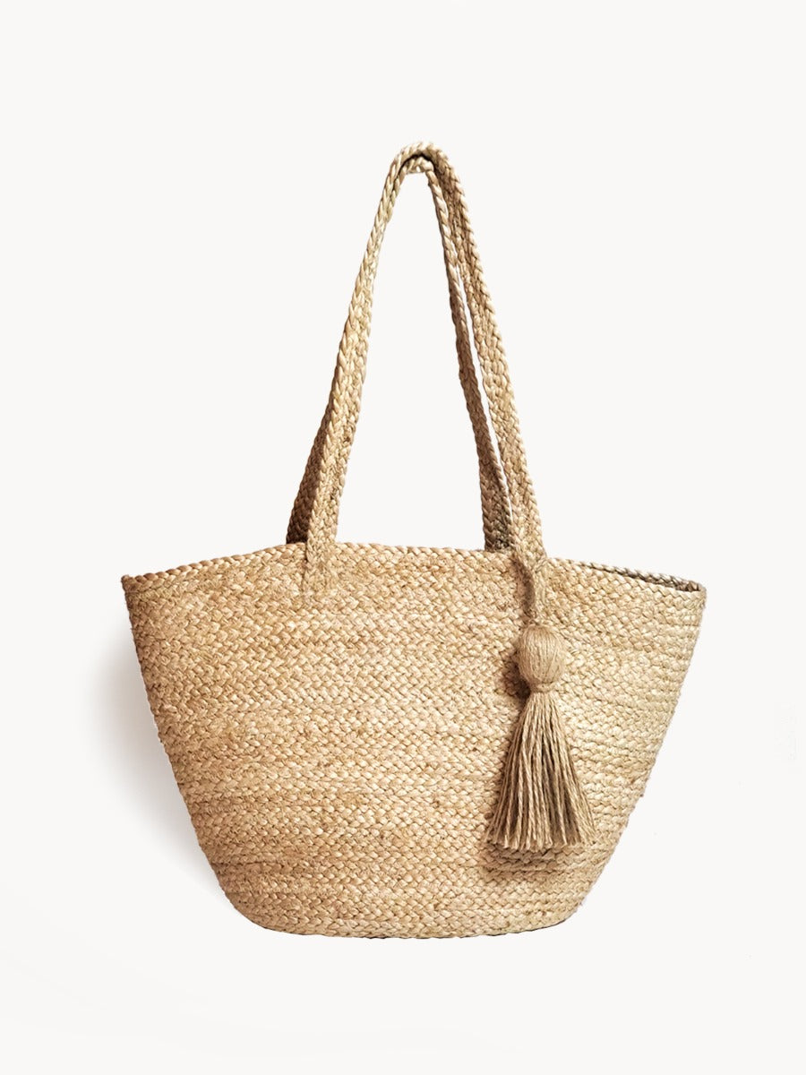 Kata Shoulder Bag in Natural Jute
