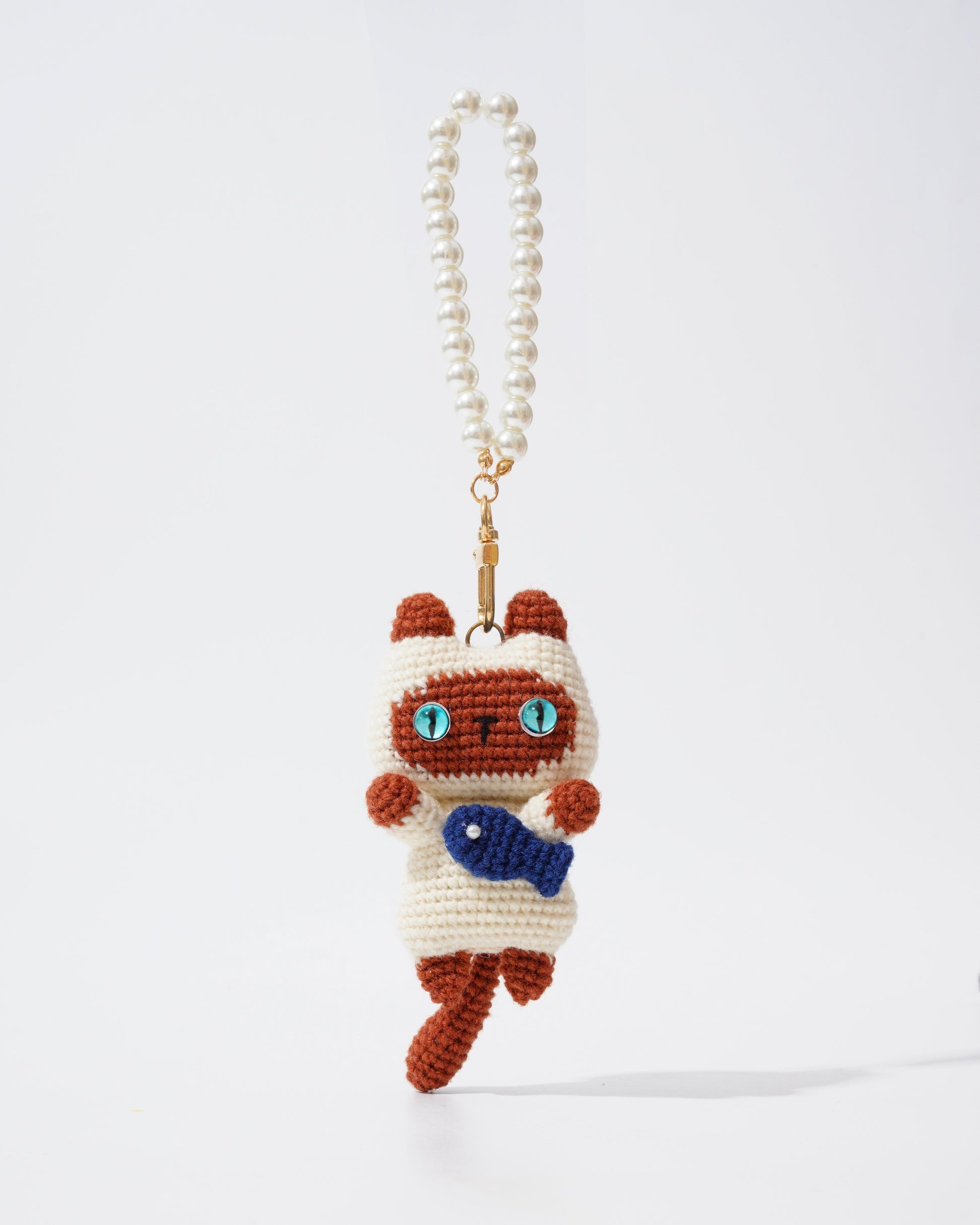Pancake Cats Bag Charms – Handmade Cat Collection