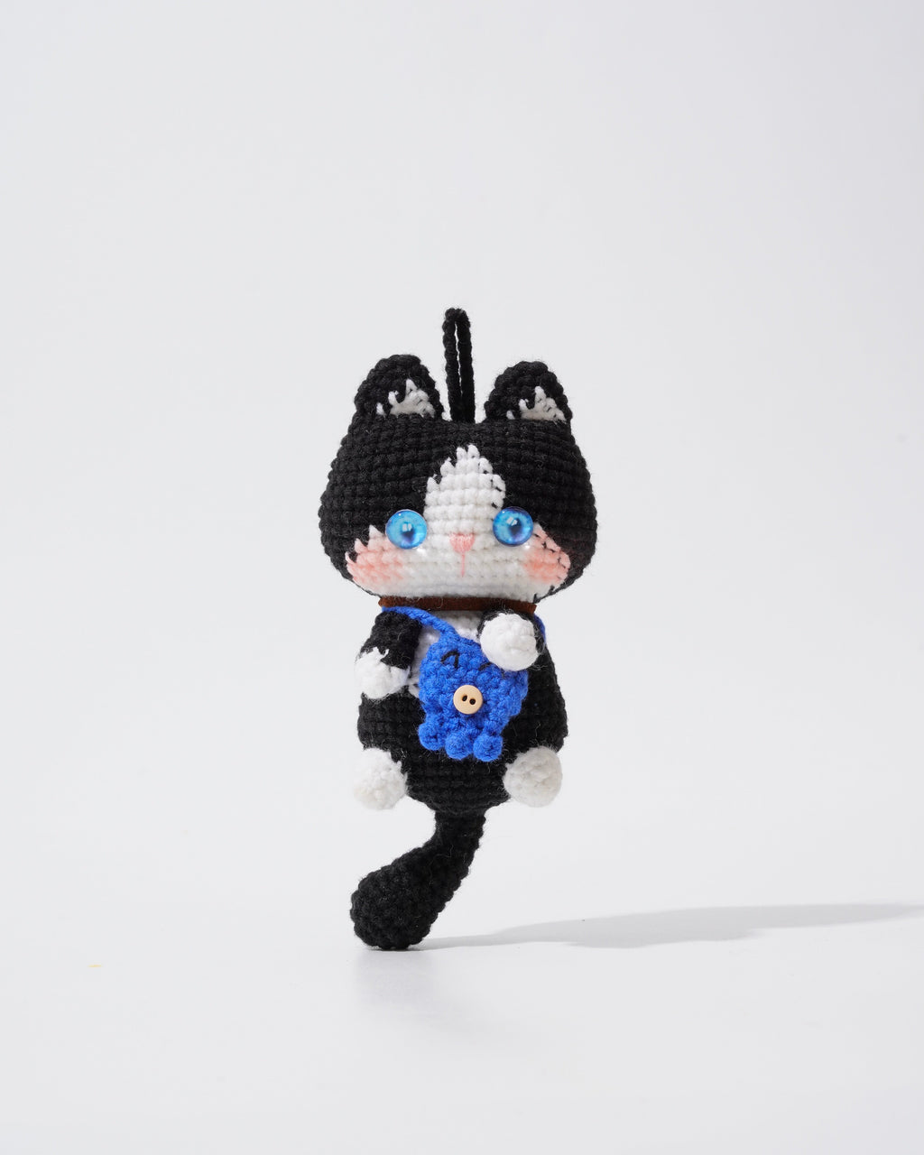 Pancake Cats Bag Charms – Handmade Cat Collection