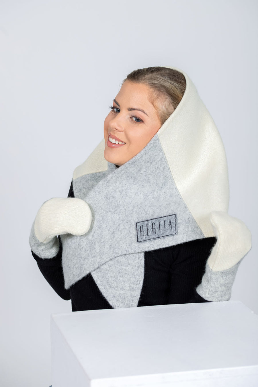 HERTTA Wool Shawl – Versatile & Water-Resistant Triangular Scarf by HERTTA at brixbailey.com