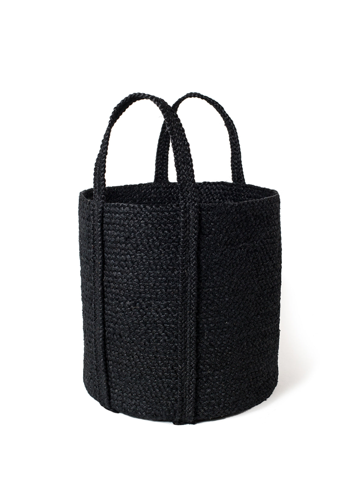 Kata Basket with Handle in Black