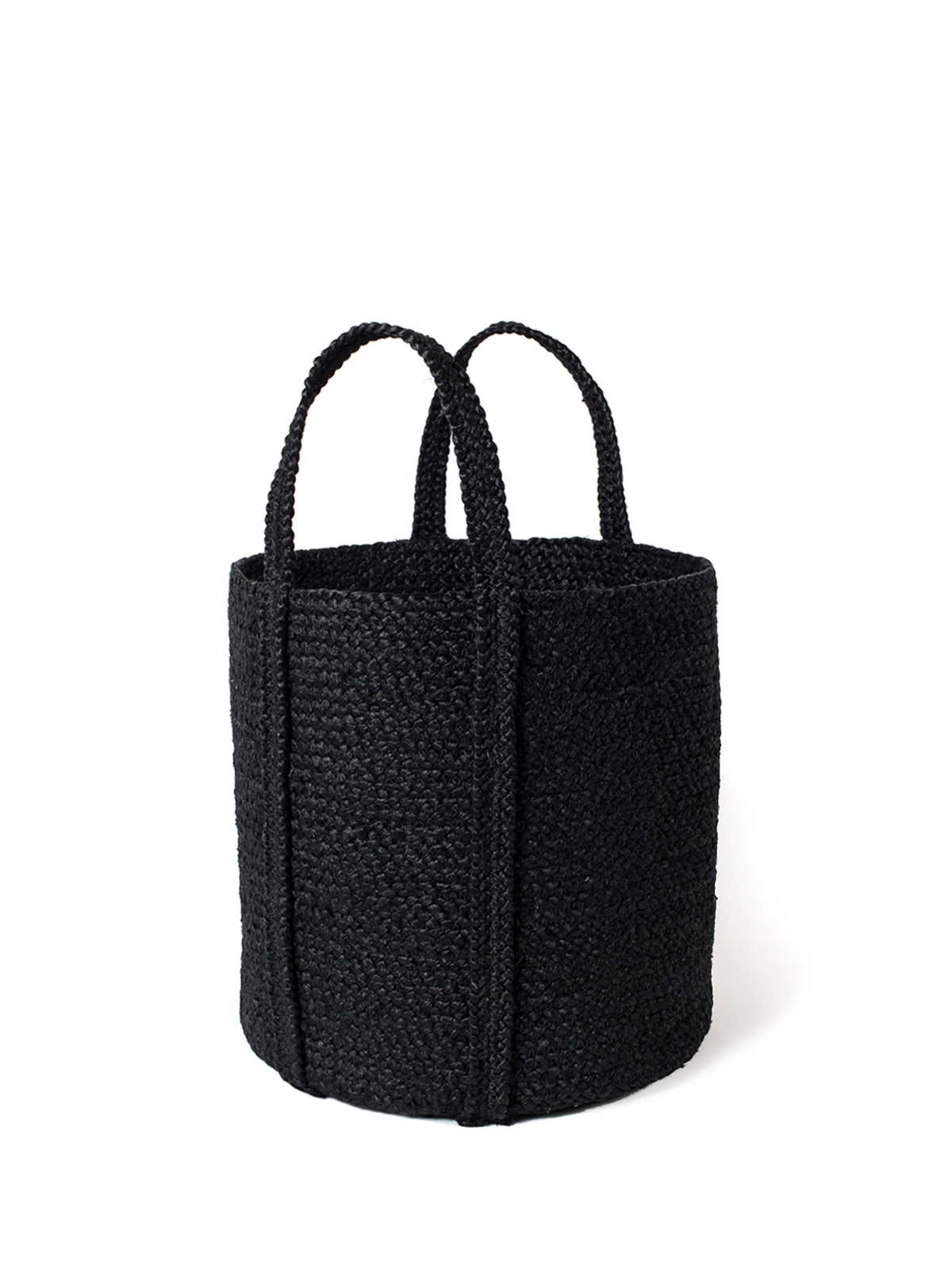 Kata Basket with Handle in Black