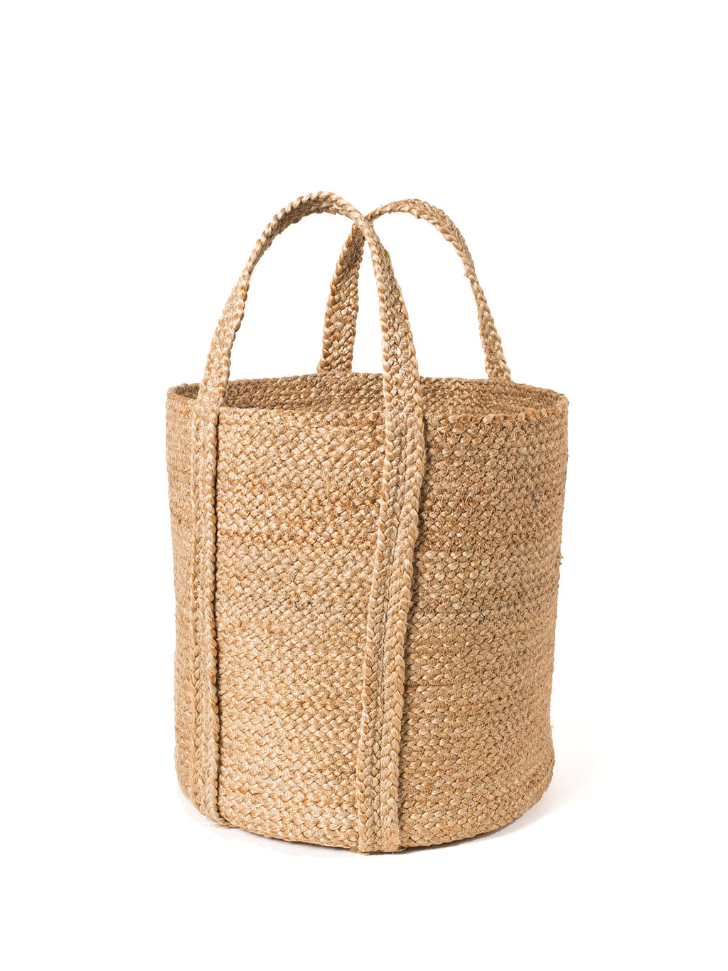 Natural Jute Basket with Handle