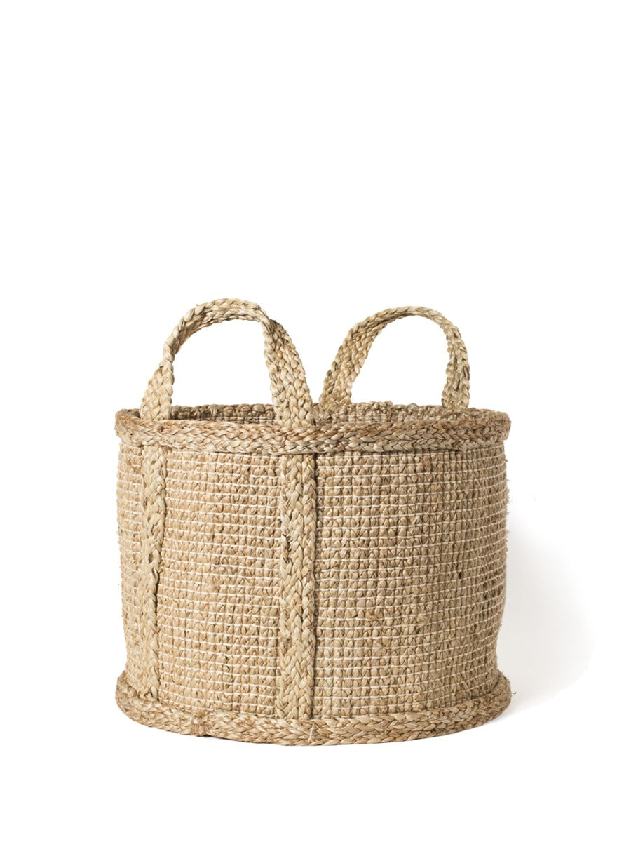 Bono Basket Natural Woven Jute