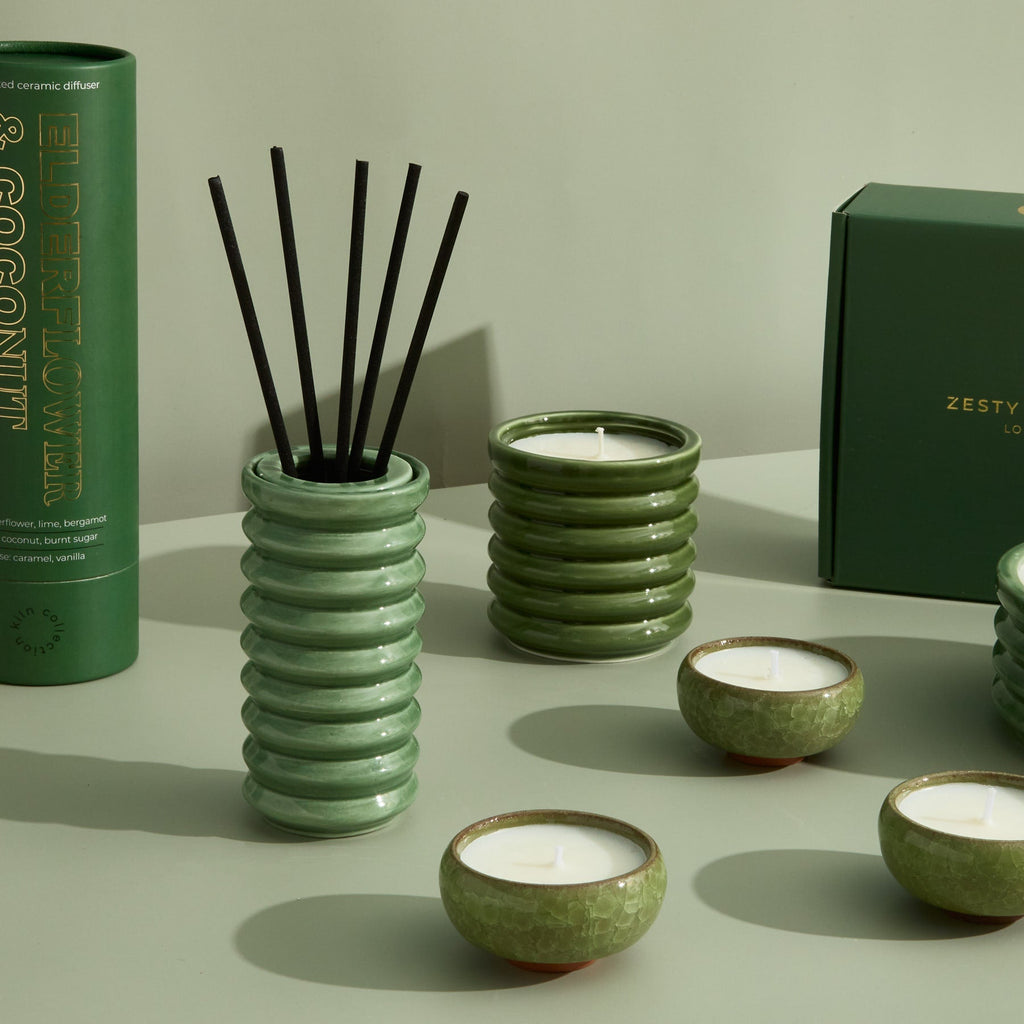 Contemporary Kiln Olive Diffuser