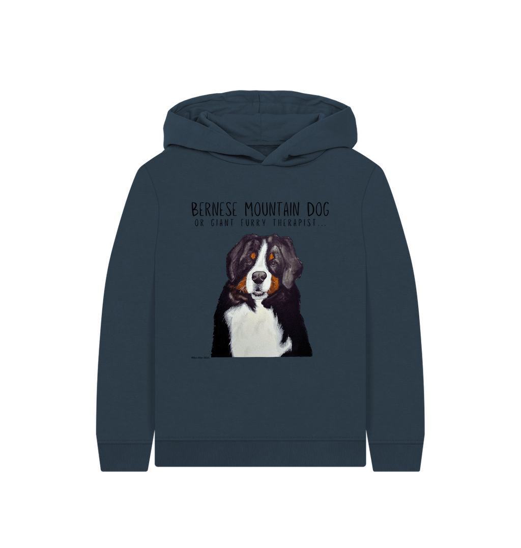 Bernese Mountain Dog Child's Hoodie – Cozy Up with a Giant Furry Therapist!