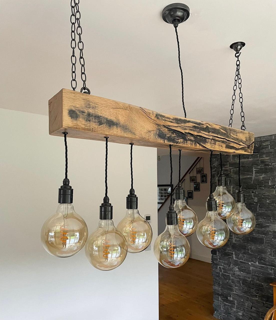 Oak Beam Chandelier Bespoke