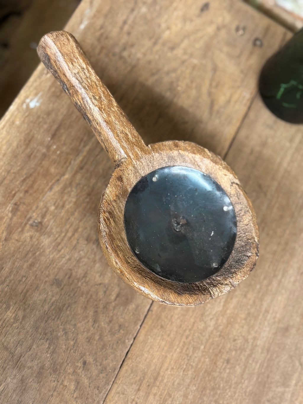 Rustic Wooden Candle Holder / Church Candle Stand / Reclaimed Farmhouse Decor RR