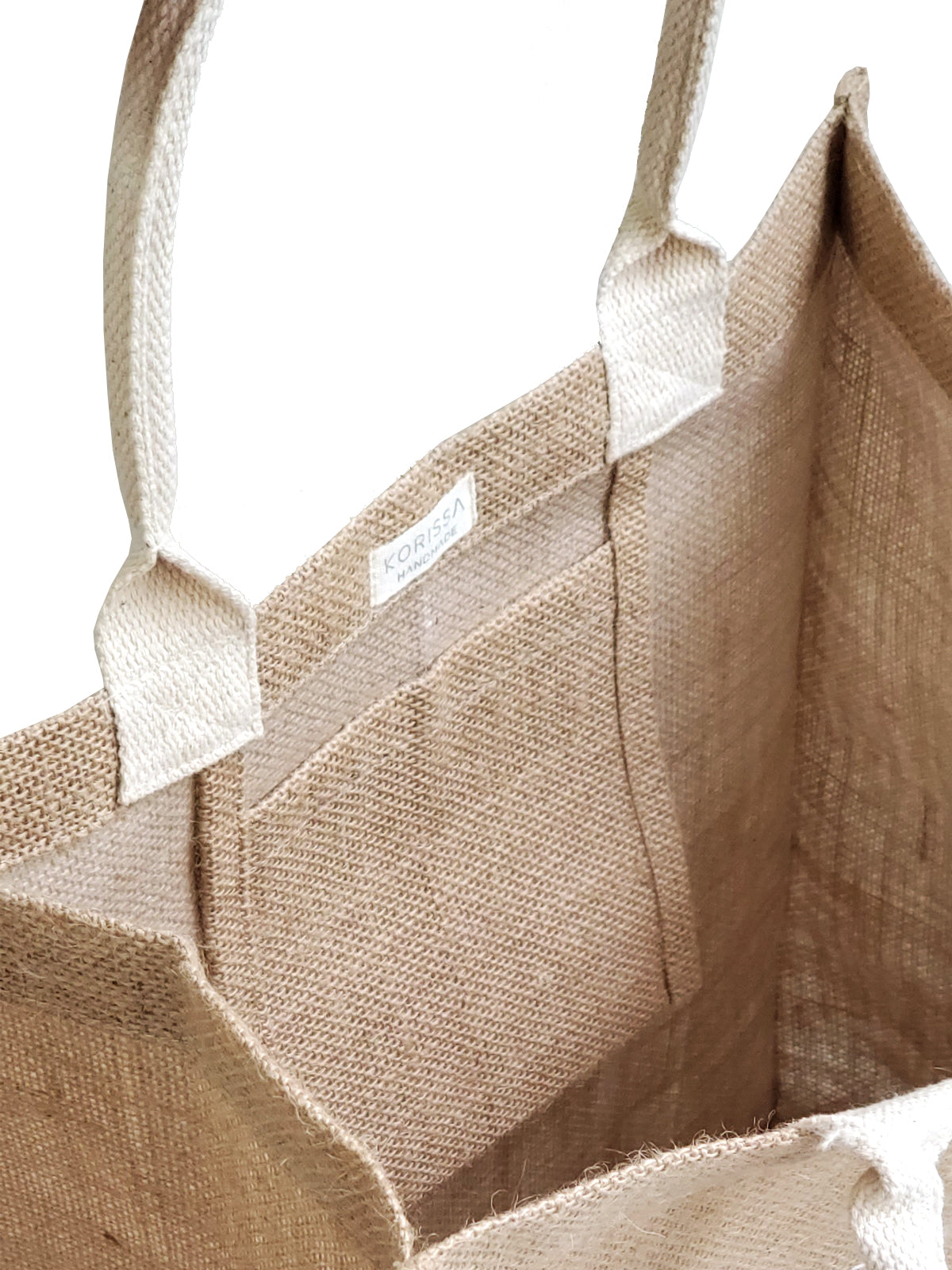 Natural Jute Market Bag Handwoven by Fair Trade Artisans
