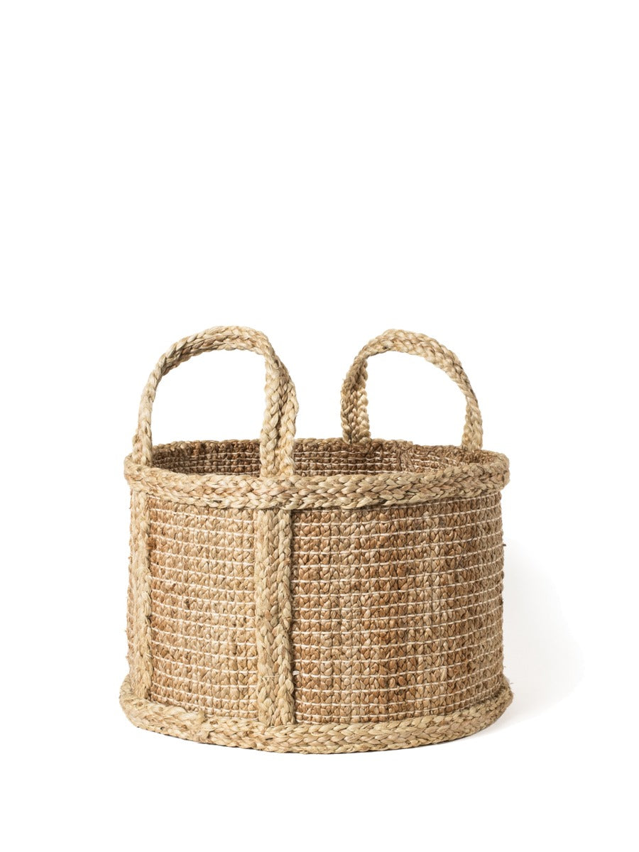 Bono Basket Natural Woven Jute